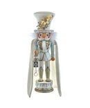 Hollywood Nutcrackers White Snowflake LED Soldier Nutcracker - Christmas >> Nutcrackers - by Kurt Adler