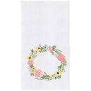 Spring Bloom Wreath Towel