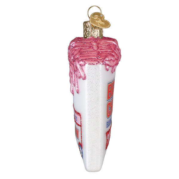 Big League Chew Glass Ornament