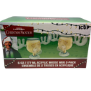 Christmas Vacation Griswold Clear Acrylic Moose Mug Set Of 2