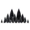 Assorted Pine Trees - 21 Piece Set - Christmas >> Villages - by Lemax