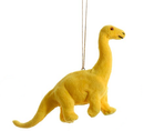Fuzzy Colorful Dinosaur Ornament - - Christmas >> Ornaments >> Animals - by Kurt Adler - view 2