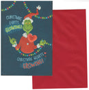 Christmas Lights Glowing: A Grinch-Inspired Christmas Card
