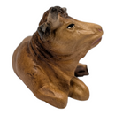 Wood Carved Ox for Nativity - 10cm - Maple - Nativity - by Dolfi - view 4