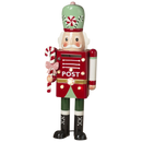 Lighted Metal Toy Soldier Mailbox – Christmas Post (Green & Red) - Figurines - by Gerson