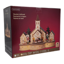 Lighted Wooden Church Scene