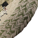 Humble Beginnings Printed Braided Trivet - Housewares >> Linens >> Accessories - by Park Designs - view 4