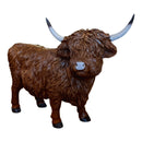 Magnesium Holiday Highland Cow - Large (26 inch)