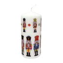 Christmas Nutcracker Pillar Candle