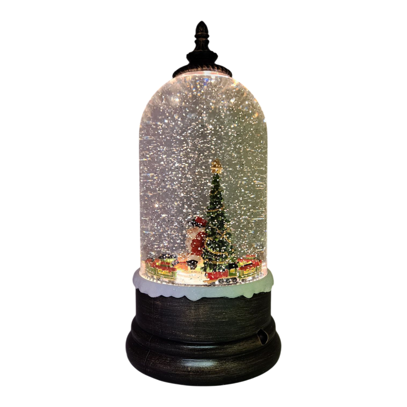 Santa's Magical Christmas Train Snow Globe