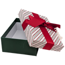 Gift Box for Gift Cards - 5" x 3.75" - Candy Striped