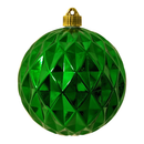 6" (150mm) Commercial Shatterproof Ball Ornament - Shiny Blarney Green Diamond - Christmas >> Ornaments >> Shatterproof - by 
