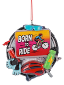 Cycling Ornament - Born To Ride
