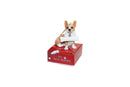 Welsh Corgi with Bone Ornament - Christmas >> Ornaments >> Animals - by E&S Pets