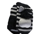 Zebra Mittens - The Country Christmas Loft