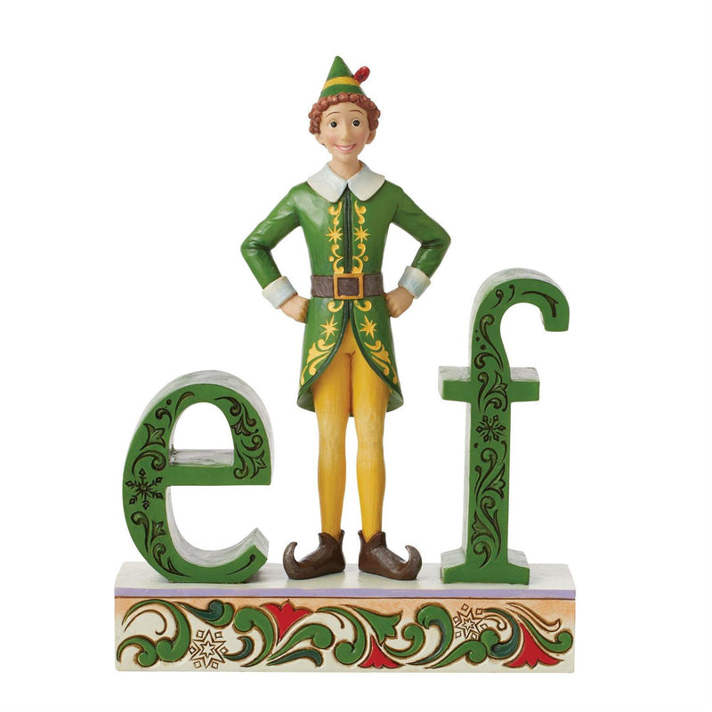 Buddy the Elf - Standing Elf Word