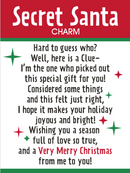 Secret Santa Ornament Charm