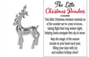 The Little Christmas Reindeer Charm