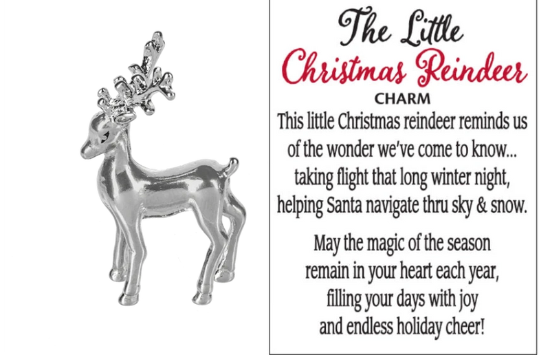 The Little Christmas Reindeer Charm