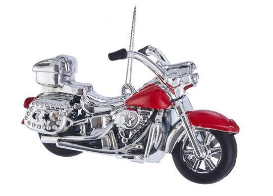 Motorcycle Ornament  - - The Country Christmas Loft