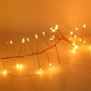240L Classic White Twinkle Micro LED Cluster Garland (Copper Wire) - 7.8 Feet