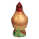 Spring Chicken Glass Ornament