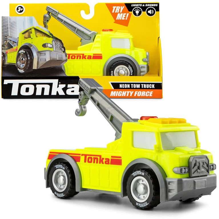 Tonka Mighty Force Lights & Sounds - Tow Truck