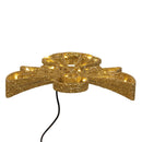 Warm White LED Gold Angel Treetop - 9.25 inch