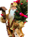 Cardinal and Berries Santa - 20"