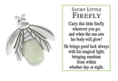 Lucky Little Firefly Charm