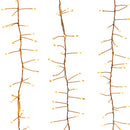 240L Classic White Twinkle Micro LED Cluster Garland (Copper Wire) - 7.8 Feet