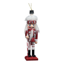 Hollywood 6 inch Wooden Nutcracker - Snowman Hat - Christmas >> Ornaments >> Nutcrackers - by Kurt Adler