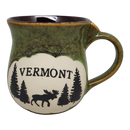 Terra Cotta Style Paunch Coffee Mug