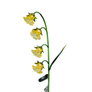 Solar Lighted Glass Flower 40" Stake - - Home & Living >> Garden - by Gerson - view 4