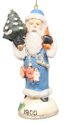 Santa Thru The Ages Ornament - 1900 - The Country Christmas Loft