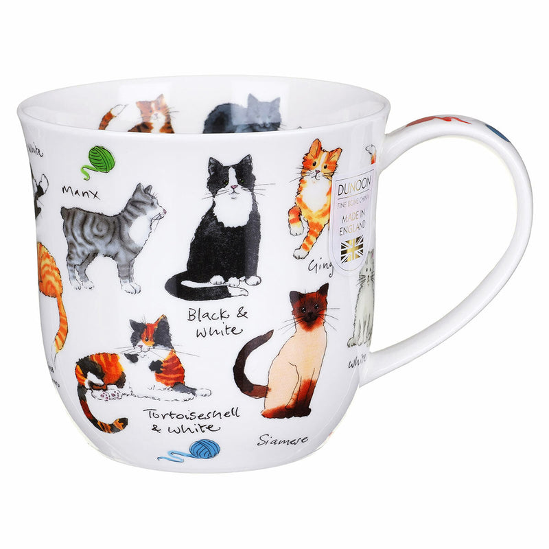 Cat Breeds Fine Bone China Mug Cumbrae Style By Dunoon