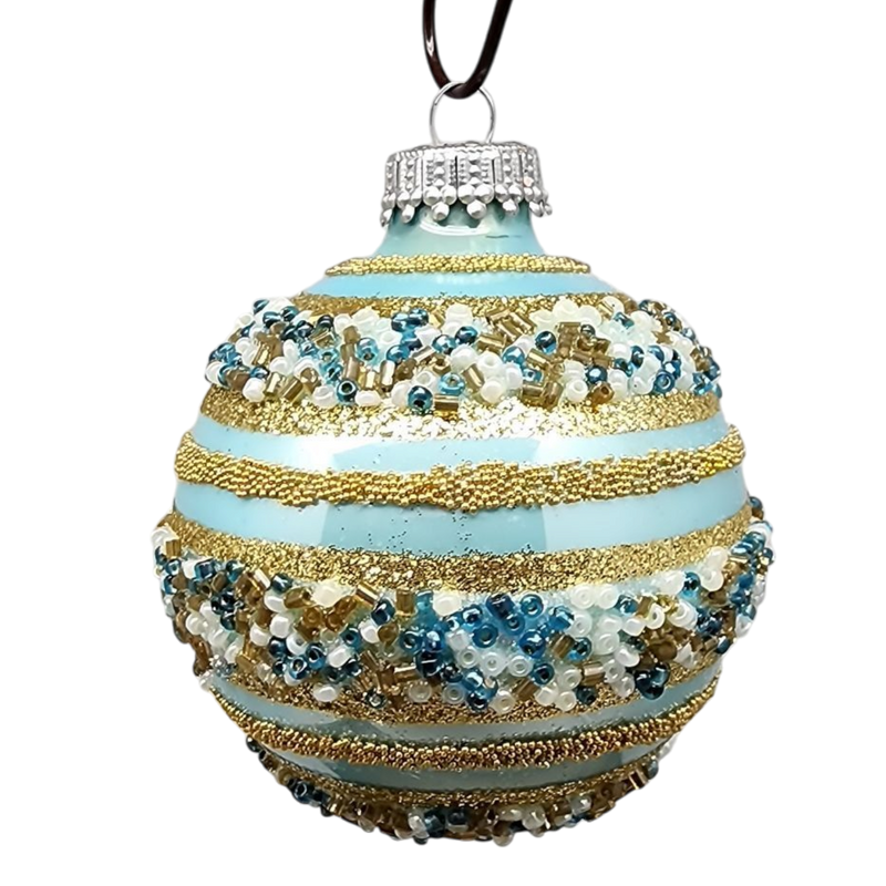 Krebs Value Glass Ball 4 pack - Gilded Jewel