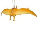 Yellow Pterodactyl Dinosaur Ornament