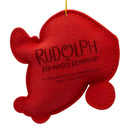 Rudolph The Red-Nosed Reindeer Bedazzled Fabric Ornament