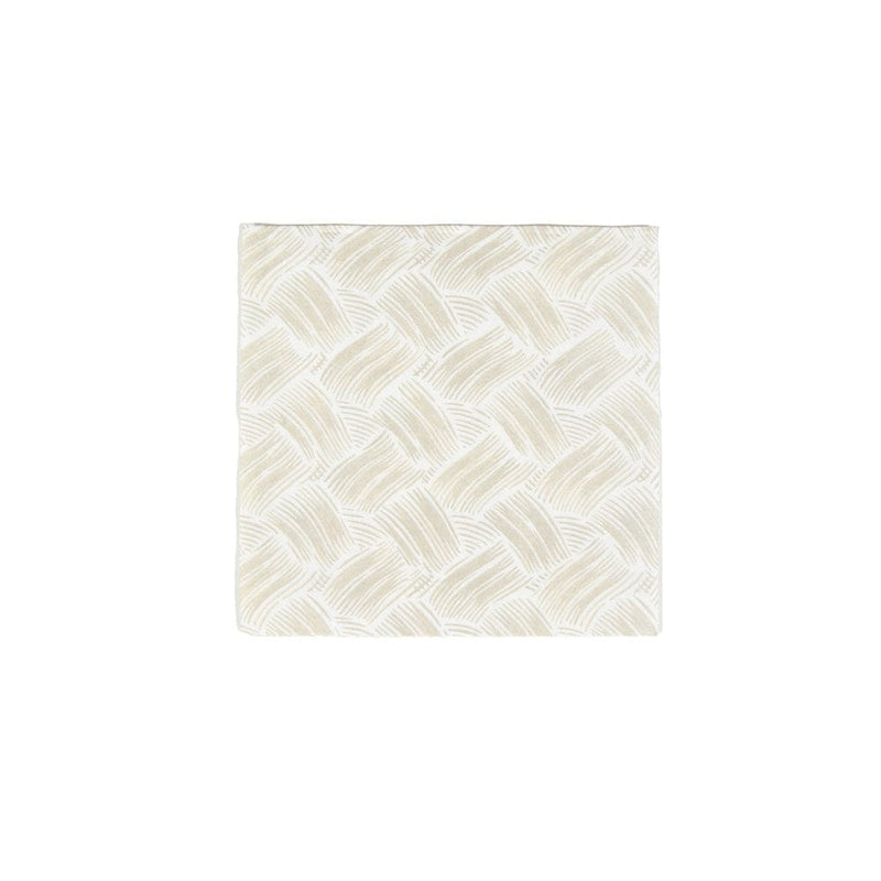 Basketry Flax - Cocktail Napkin