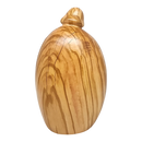 Modern Style Holy Family Carved Nativity - Olive Wood - 6.75 Inch