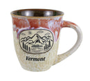 Mountain Scene Drip Glaze Mug - Red - Housewares >> Mugs - by Country Christmas loft