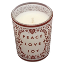 Glass Votive Scented Candle - Boughs of Holly