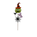 Halloween Jack O Lantern Bat Boo Garden Stake - Holidays >> Halloween - by Gerson - view 2