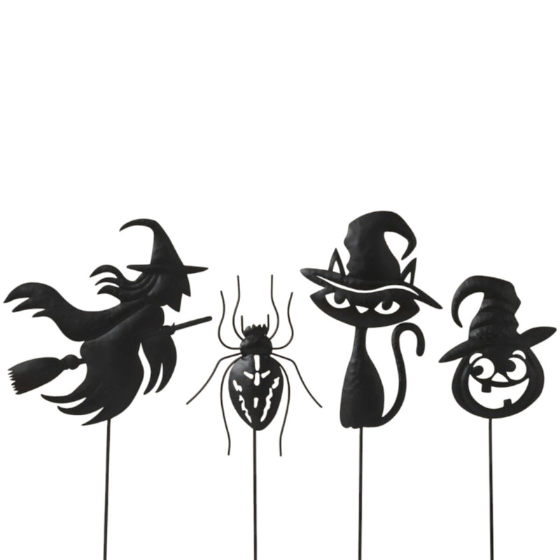 Metal Silhouette Yard Stake -