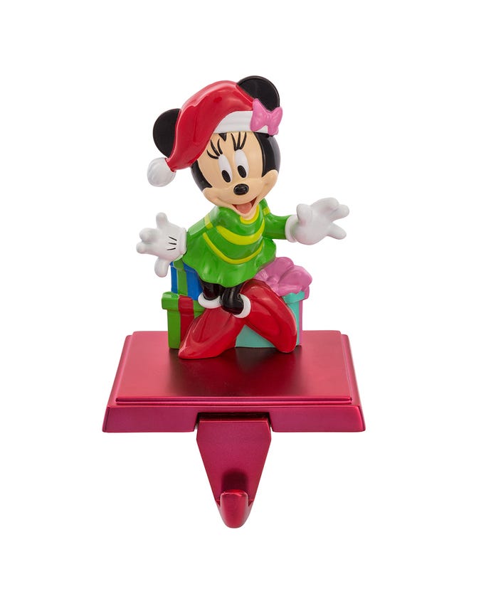 Minnie Mouse Stocking Hanger With Retractable Hook