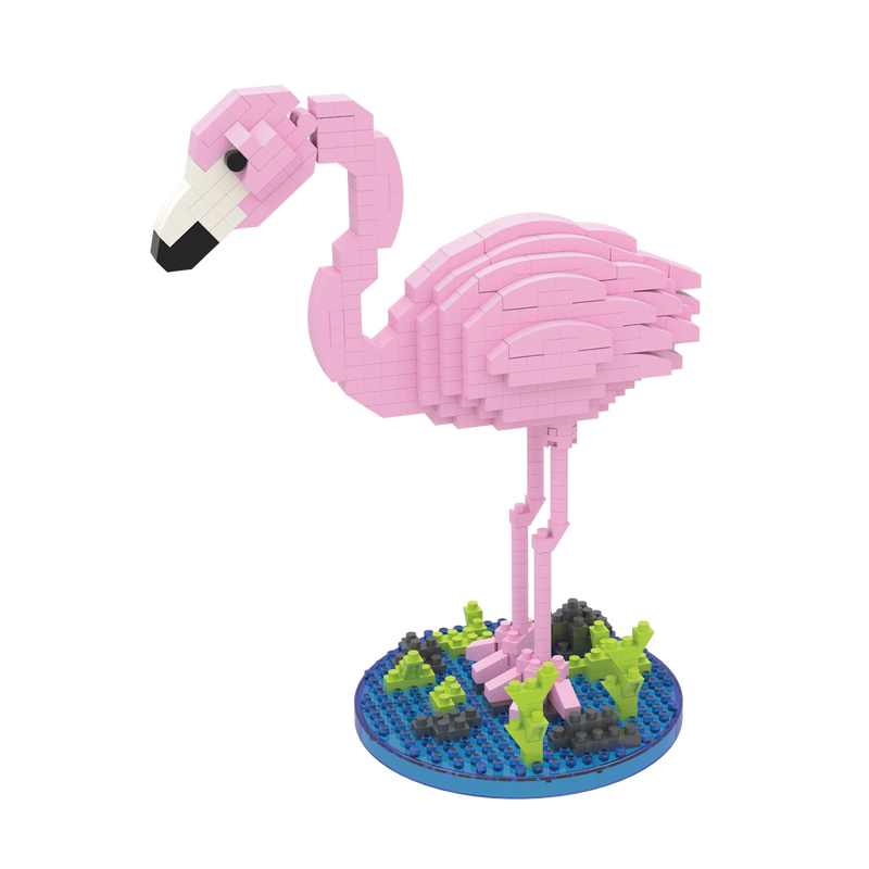 Mini Building Blocks - Flamingo
