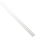 Mole Hollow Half Sized Taper Pair (Stark White) - 10 Inch - Home & Living >> Candles >> Taper