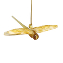 Egyptian Glass Dragonfly Ornament - Yellow