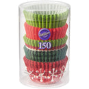 Mini Christmas Cupcake Liners 150 Count